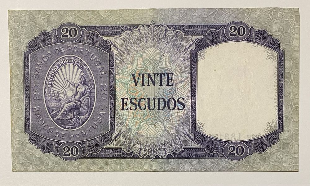 Nota 1307 - 20 Escudos Ch.6A - 1960