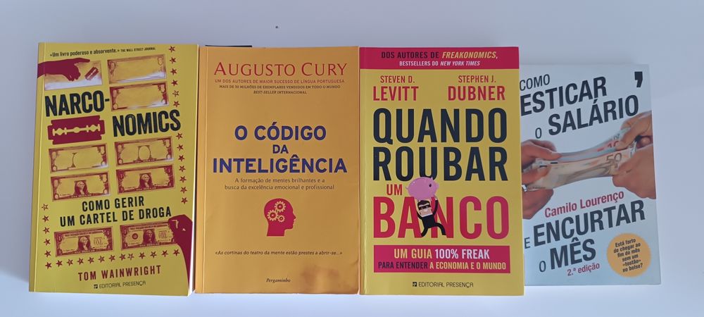 Vendo vários livros