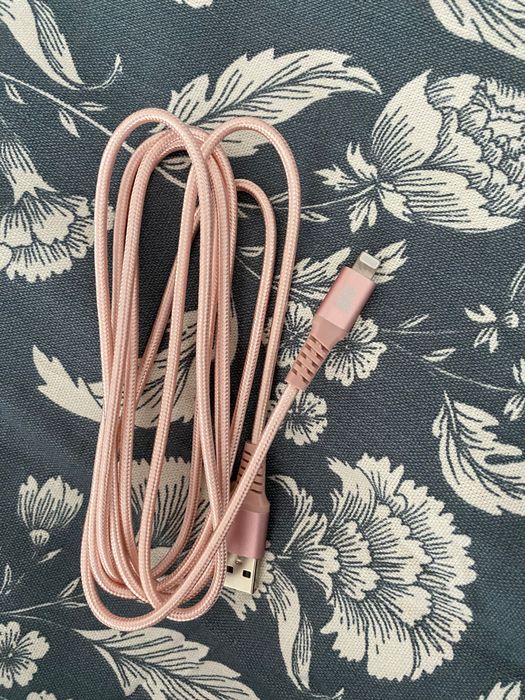 Premium Apple Kabel USB A - Lightning owijany