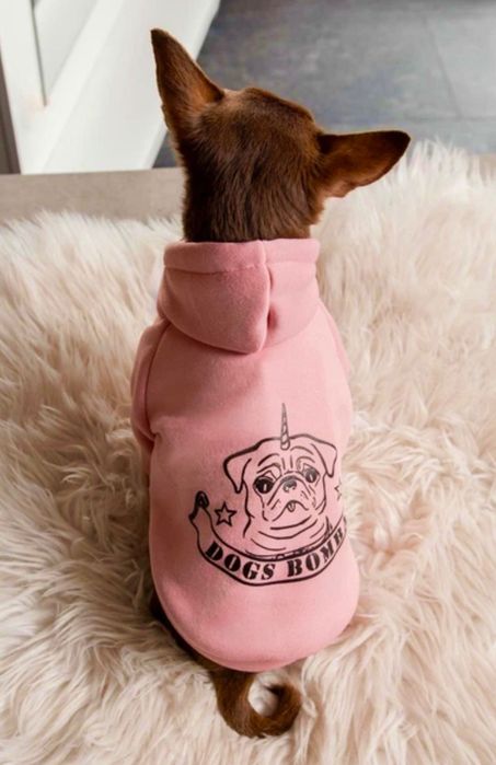 Толстовка для собак Dogs Bomba !