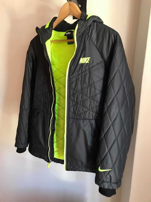 casaco desporto Nike impermeavel XL 16 blusao penas acolchoado futebol