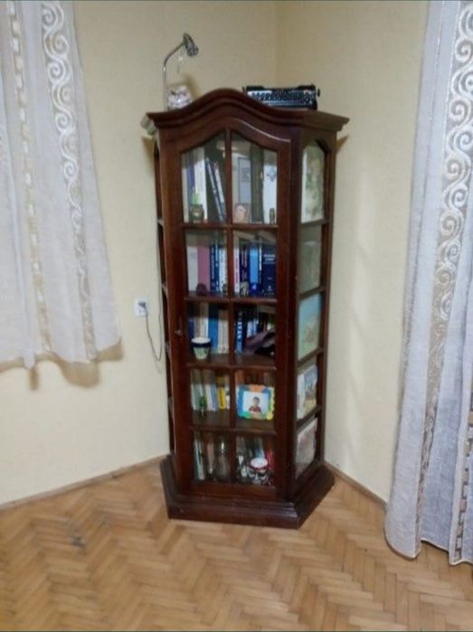 Witryna brąz drewno