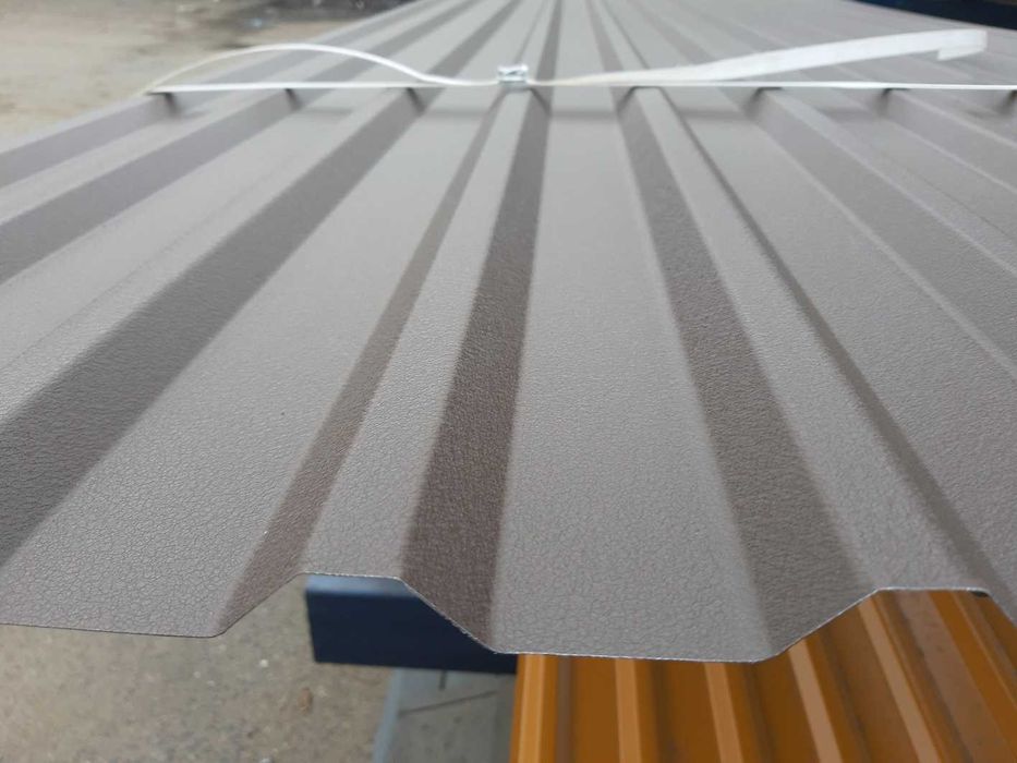 Blacha dachowa trapezowa mat brązowa