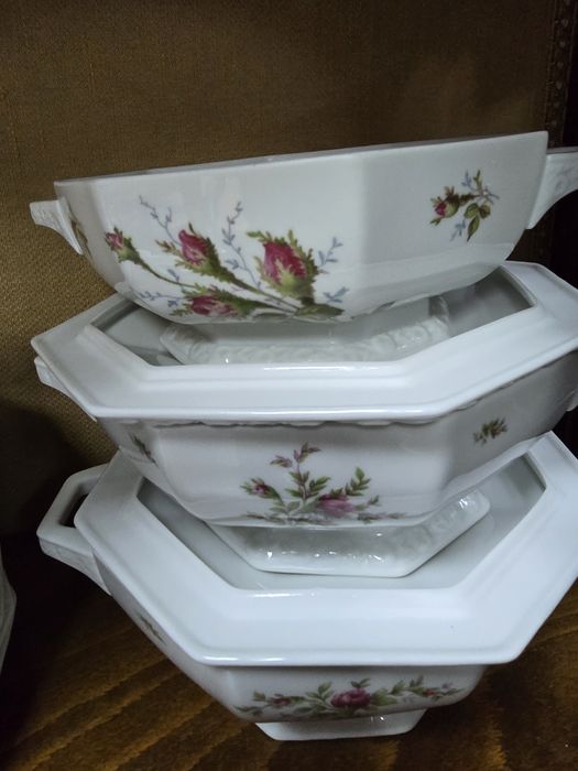 Rosenthal Biała Maria Wzór Moos Rose