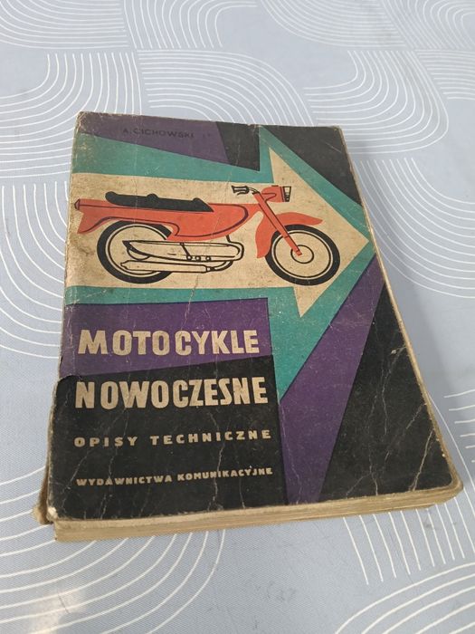 Książka motocykle nowoczesne opisy techniczne