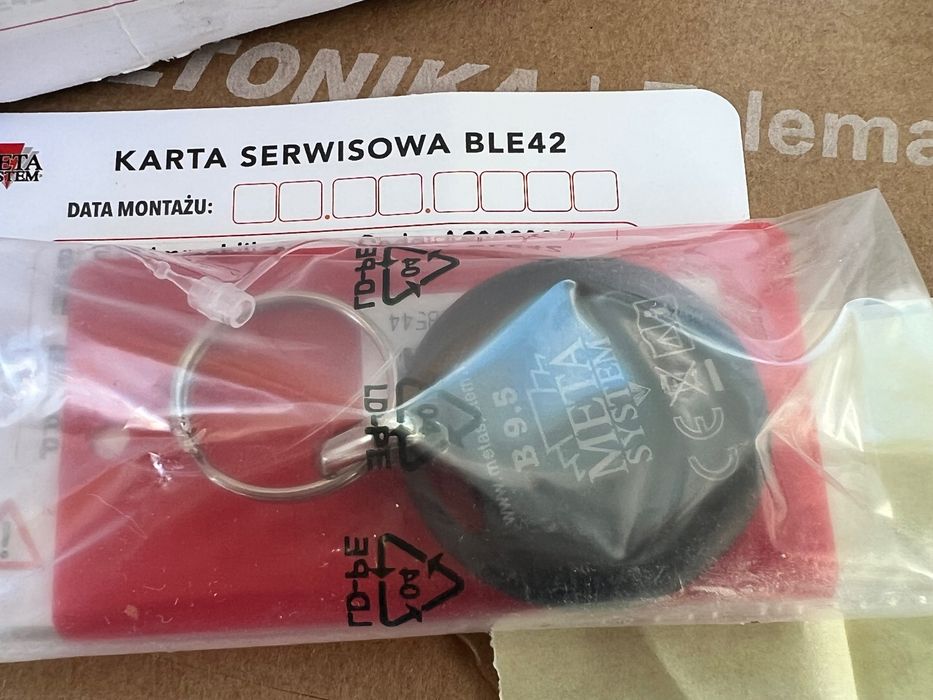 Meta BLE42 immobiliser. Przecwkradzieżowe.