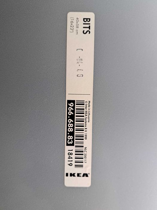 IKEA Bits Metal Message Board434039087075829761