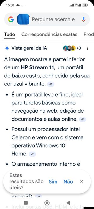 Netbock HP 11 impecável