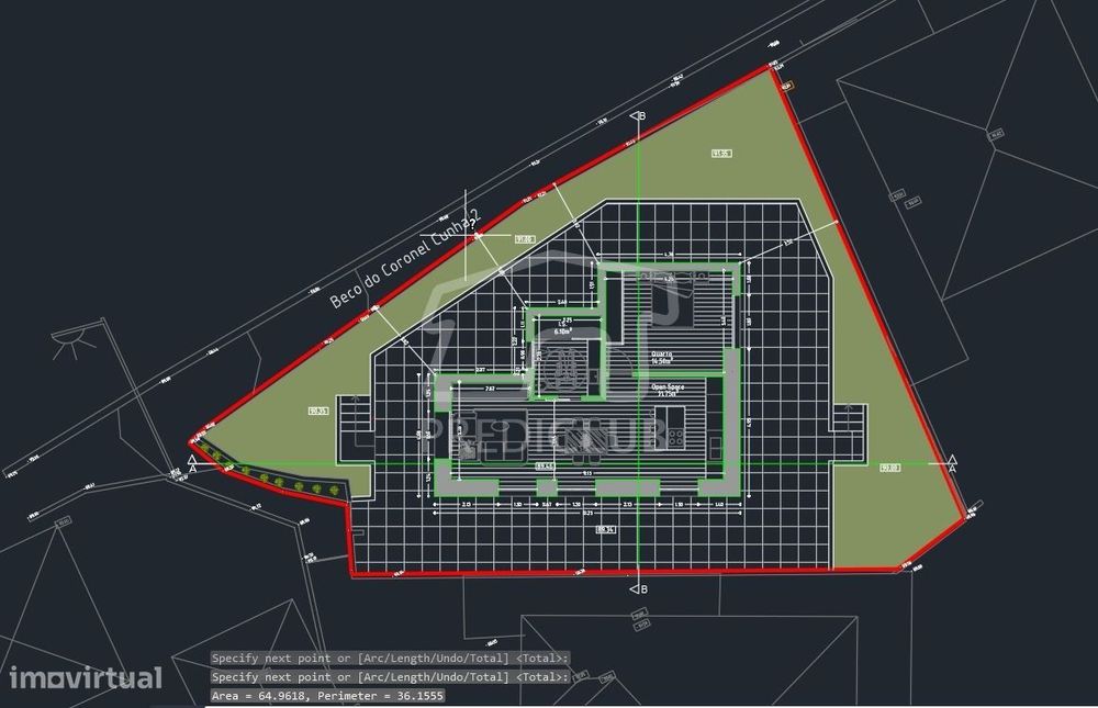 Prédio Urbano Terreo  com Projecto Aprovado - Funchal