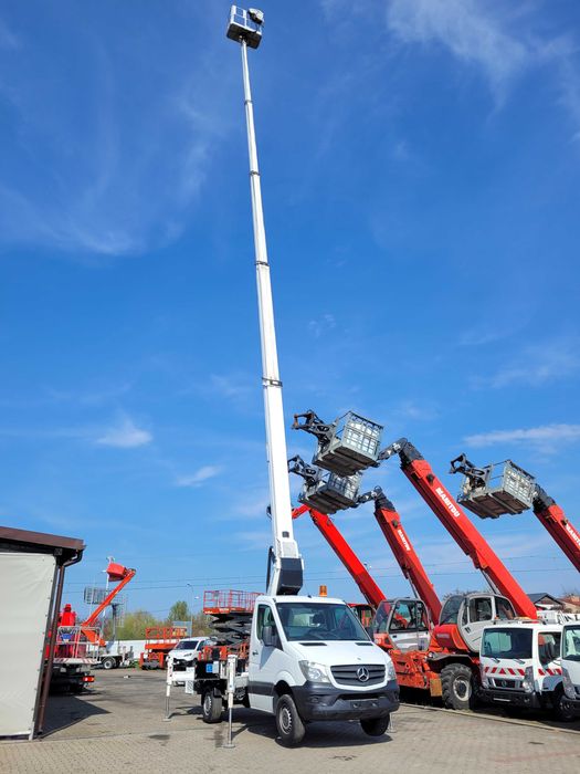 27m/ruthmann/tb270/podnośnik/mercedes/koszowy/cmc/gsr/wumag/cte/zwyżka