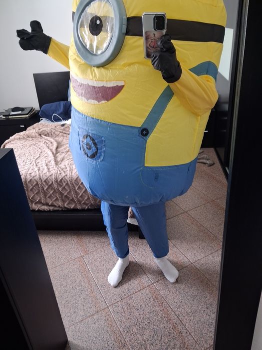 Fato Insuflável Minion (Despicable Me) - Adulto