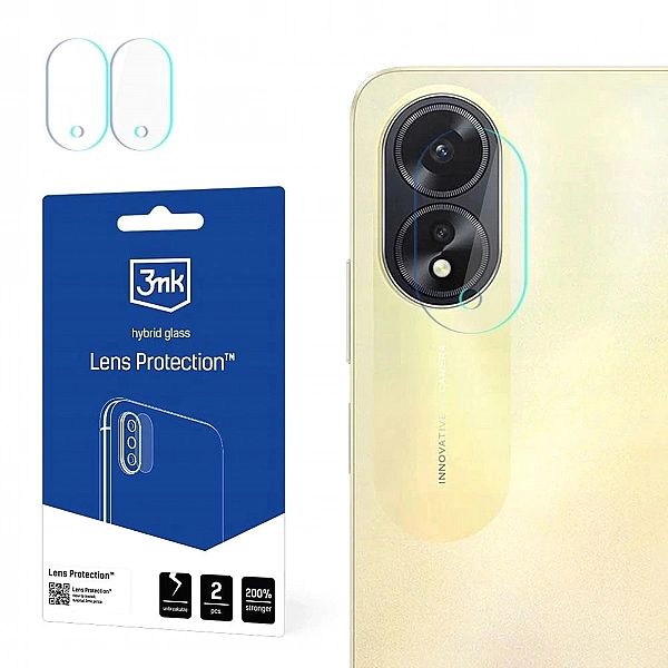 Szkło hybrydowe 3MK do Oppo A38/2 szt.