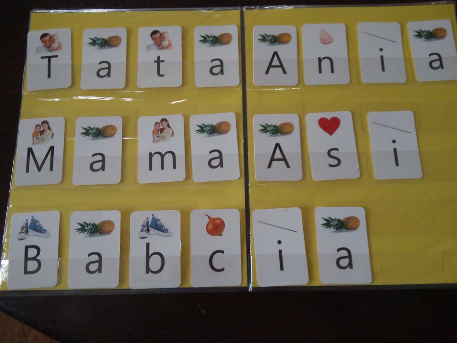 Zestaw do nauki literek