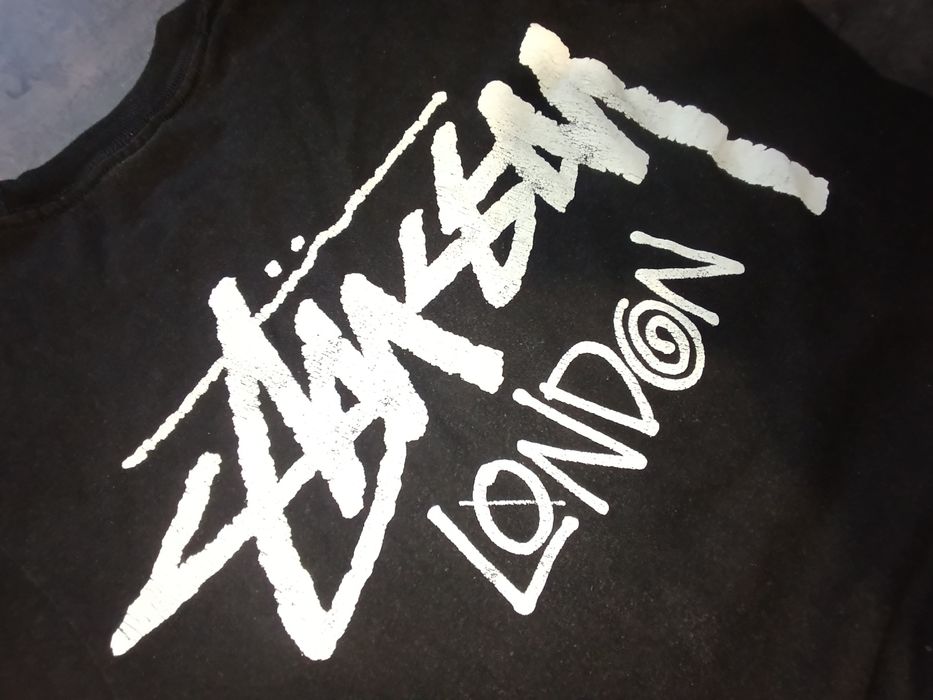 Футболка Stussy london dril drip swaga sk8