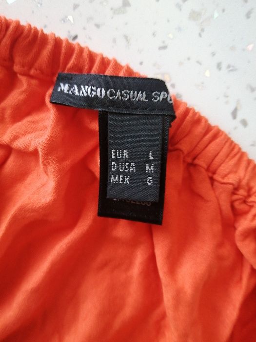 Piękna letnia sukienka Mango roz. L-XL