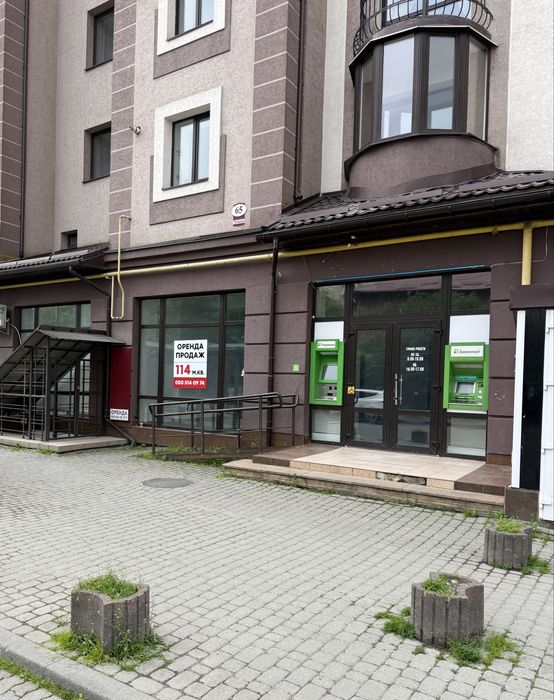 ОРЕНДА фасадного приміщення 114 кв.м. Довга-Тичини /від власника/