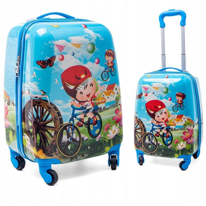 Dziecięca Walizka Podróżna Rgl Dzieci Bagaż Wzory 4 Kółka Rgl Abs