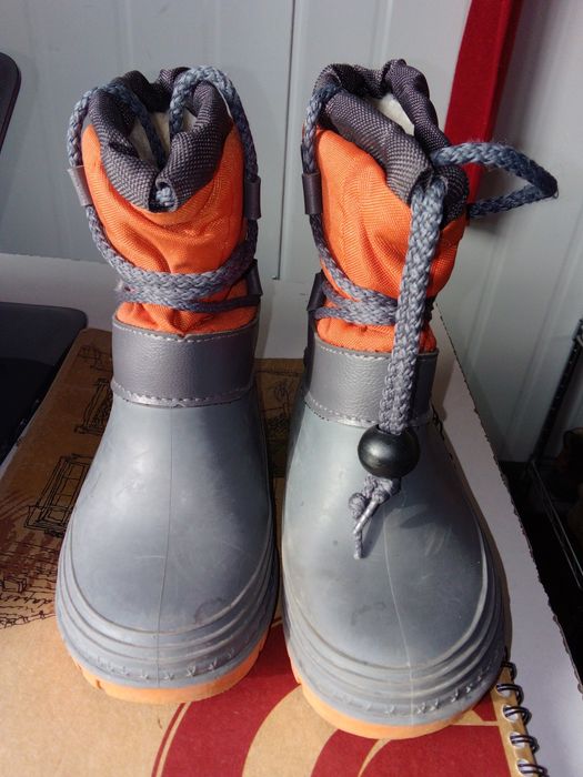 Чобітки гумові з утепленням 23-24 р. 27-28р.