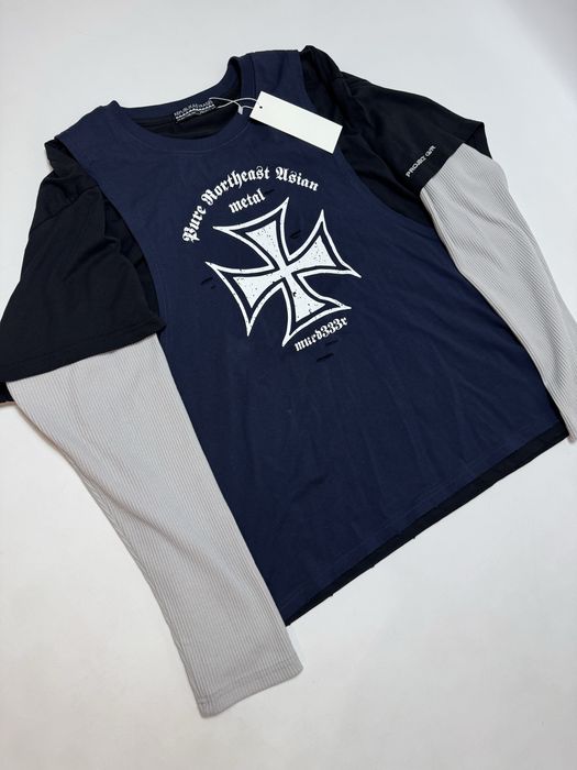 Лонгслів Project Grailz G/R Layered Double Fit M L ERD Oversized rick