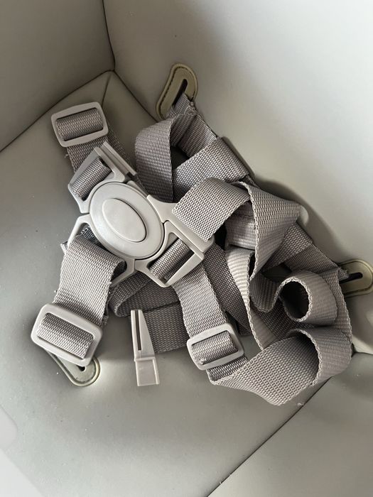 Стільчик для годування 2 в 1 Kinderkraft Fini Gray