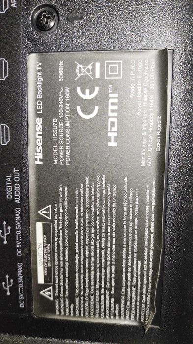 SmartTV ULED UltraHD 4K Hisense 55U7B