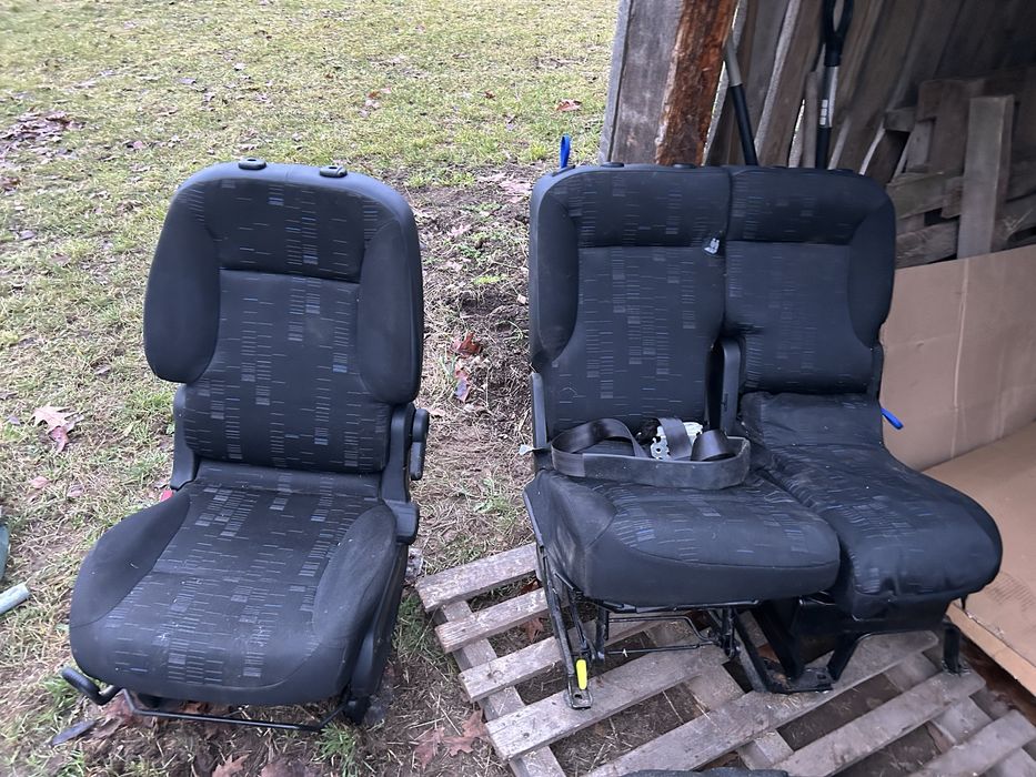 Fotele Citroen Berlingo 3 osobowy