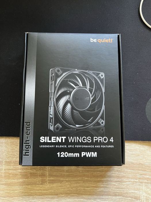Wentylator BE QUIET! Silent Wings Pro 4 PWM 120mm - Nowy