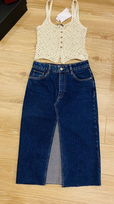 Джинсова спідниця Zara