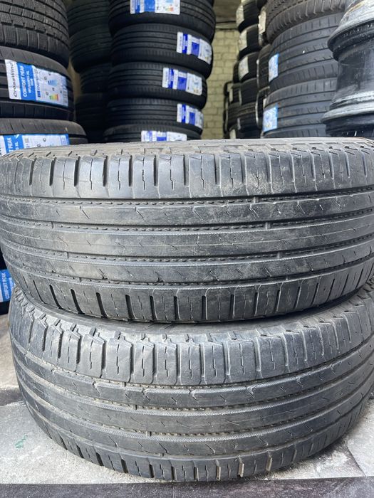 Шины 215/65 R16 Nokian Line SUV б/у пара лето  5мм U6
