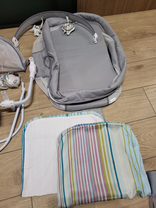 Bujak bujaczek kołyska lionello Bella set 2w1 +gratis