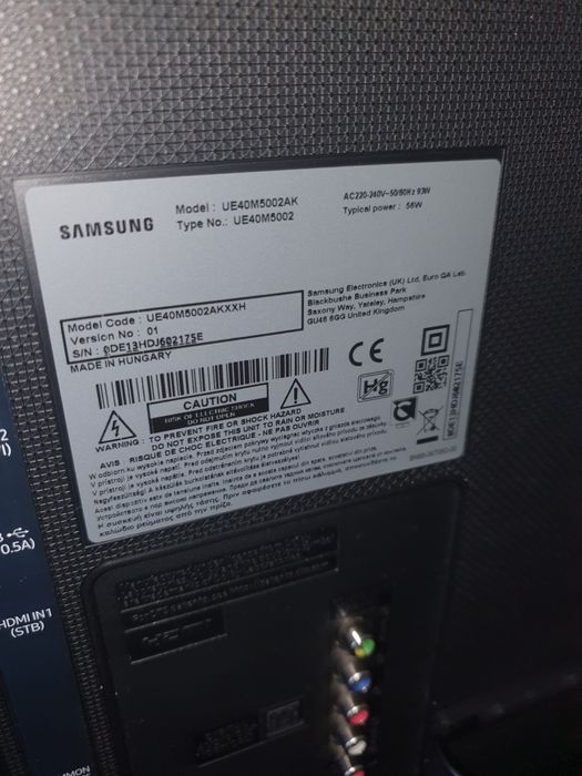 Telewizora samsung 40 cali
