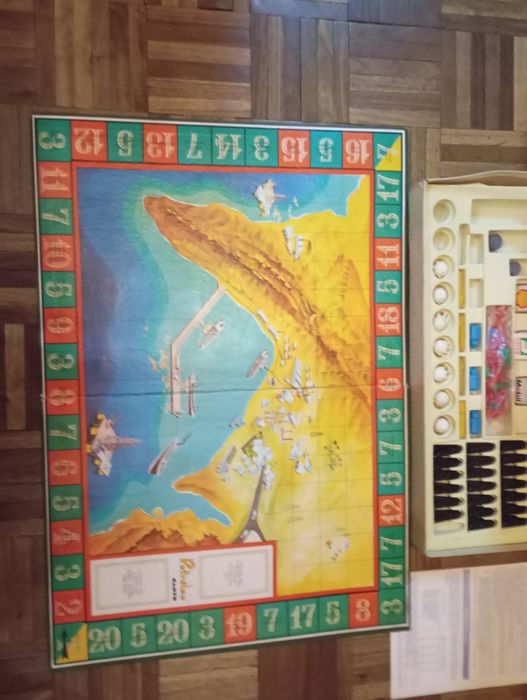 Petróleo da carto, jogo anos 70. Antiguidade