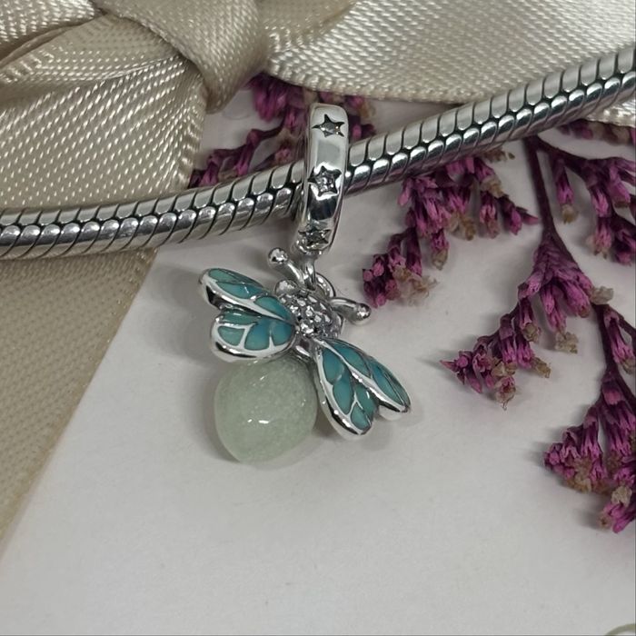 Charms srebrny świetlik