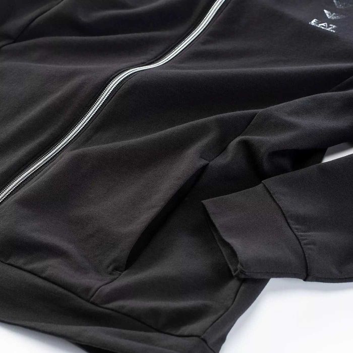 EMPORIO ARMANI EA7 sportowy damski dres BLACK