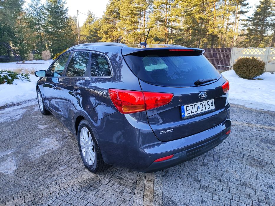 Kia Ceed 2014r, Benzyna, Kamera, Climatronic, Czujniki, LED, Zadbana