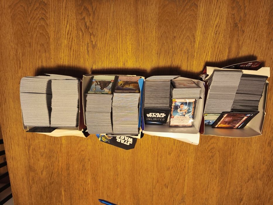 Star Wars Unlimited karty 1000+