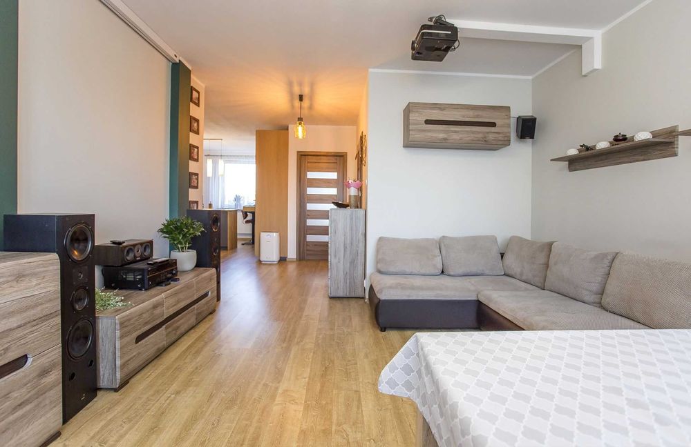 2 pokoje | 57 m² | garaż podziemny | loggia | Wygoda