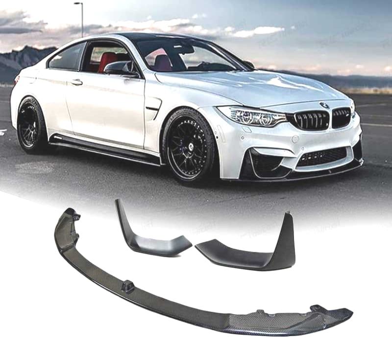 SPOILER LIP DIANTEIRO BMW F80 F82 F83 LOOK M4 CARBONO