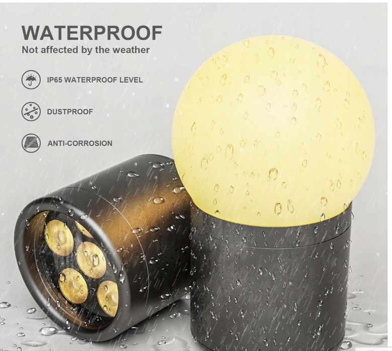 Reflektor LED 108W RGBWA+UV akumulator IP65 DMX APP pilot 1 szt