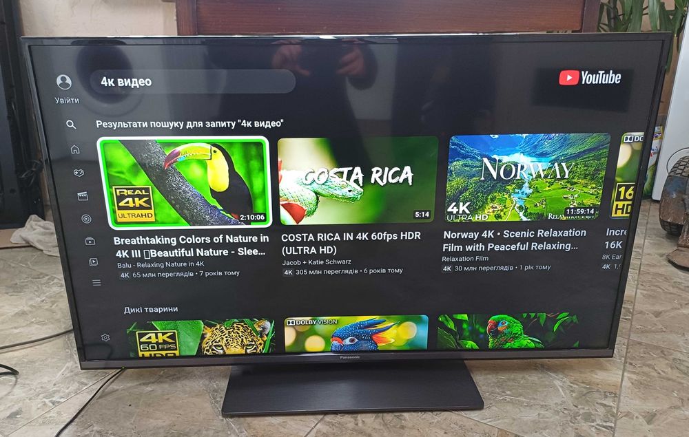 Телевізор 43 дюйми Panasonic TX-43GXW584 120 Гц 4К  Ultra HD Smart TV