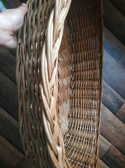 Legowisko dla psa duże wiklina kosz