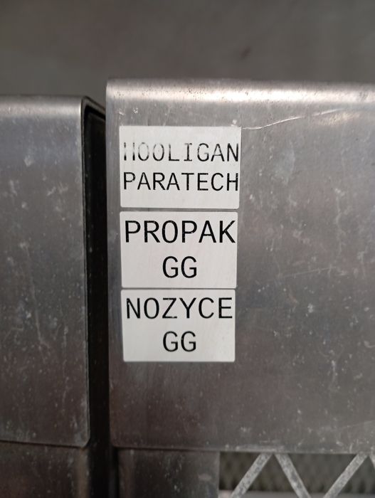 Klatka Box na butle gazu technicznego (aluminium)