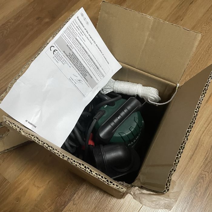 Bomba de água Parkside NOVA