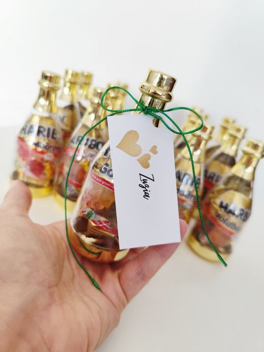 Podziękowanie dla gości Ferrero Rocher Haribo z winietką