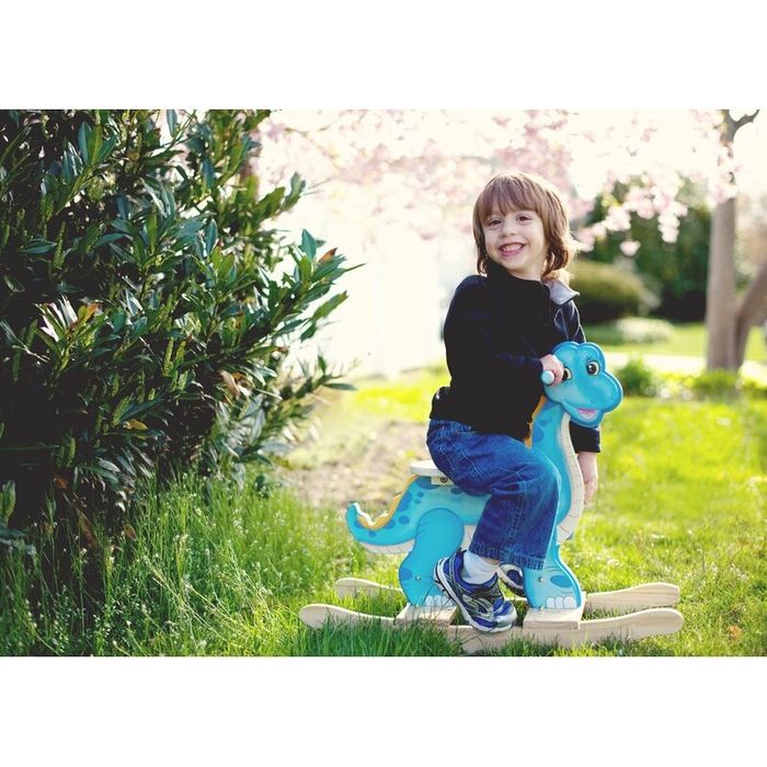 Dinosaur Kingdom Rocking Horse dinozaur na biegunach