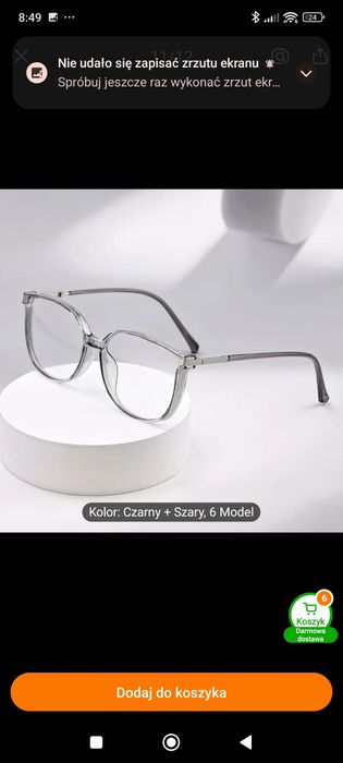 Okulary do czytania +1