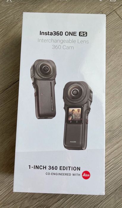 Insta360 ONE RS Interchangeable Lens 360 Cam
