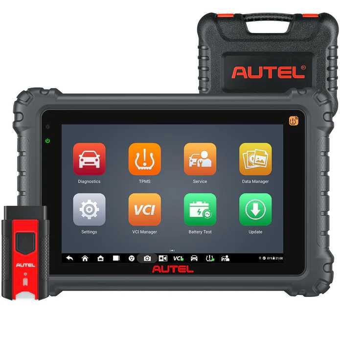 Autel MaxiCOM MK906S Pro2-TS Programator TPMS + TESTER, SKANER OBD2