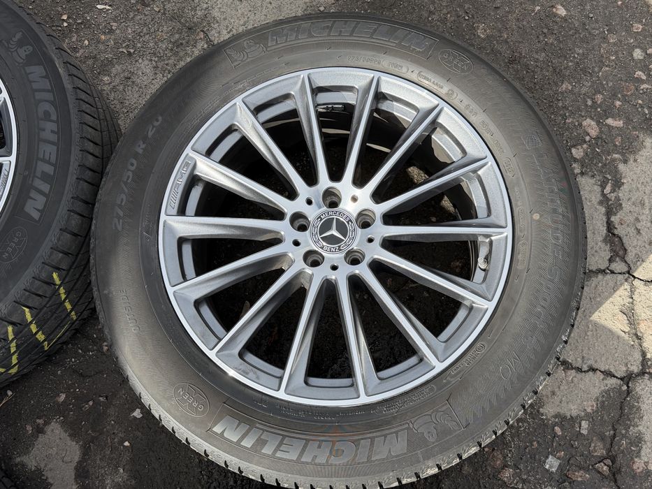 Оригинальные диски Mercedes AMG R20 с летней резиной michelin 275/50