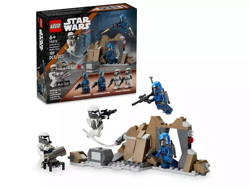 LEGO Star Wars™ Zasadzka na Mandalorze™ - zestaw bitewny 75373